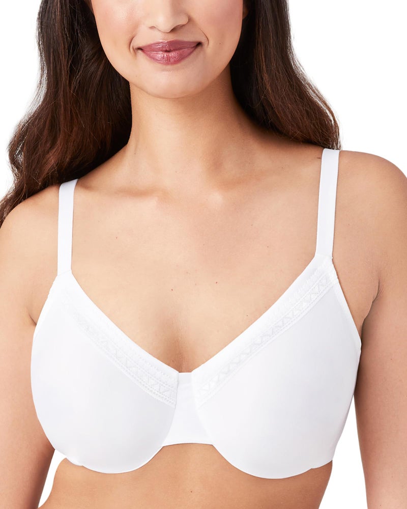 Wacoal Women's Plus Size Perfect Primer Underwire Bra, White, 38I - Image 1